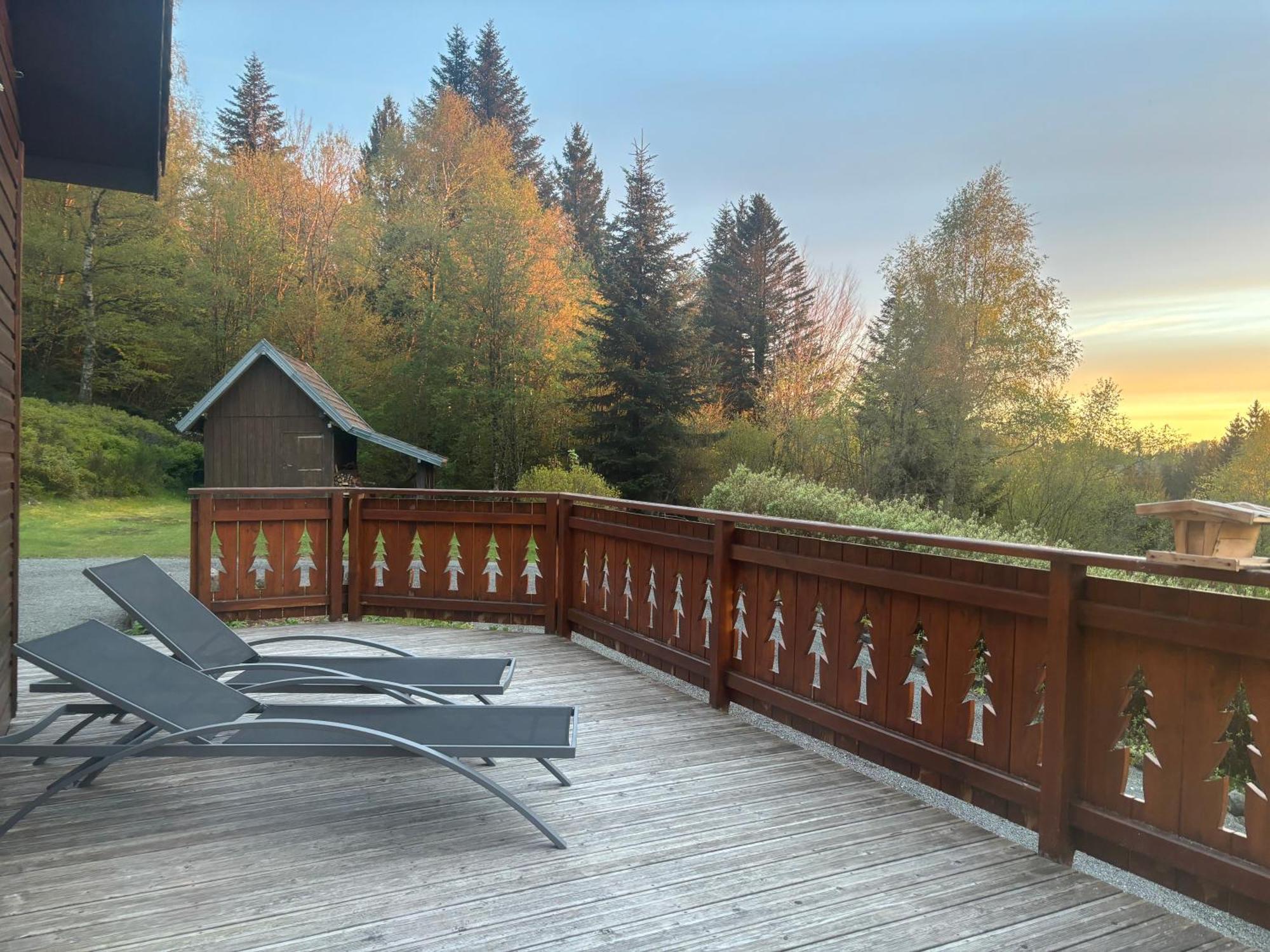 Belfahy Chalet Avec Jacuzzi Prive, Vue Sur Les Vosges מראה חיצוני תמונה